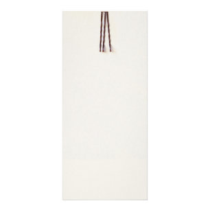 Eenvoudige natuurlijke en organische haarsalon Mod Reclamekaart