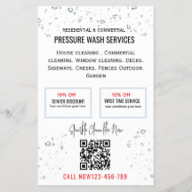 Eenvoudige nette Waterdruppels Qr-code Drukwas