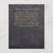 Eenvoudige Nuestra BODA Spaanse Huwelijksuitnodigi (Achterkant)