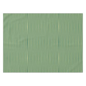 Eenvoudige Olive Sage Groene Gradient Gestreept Tafelkleed (Voorkant (Horizontaal))
