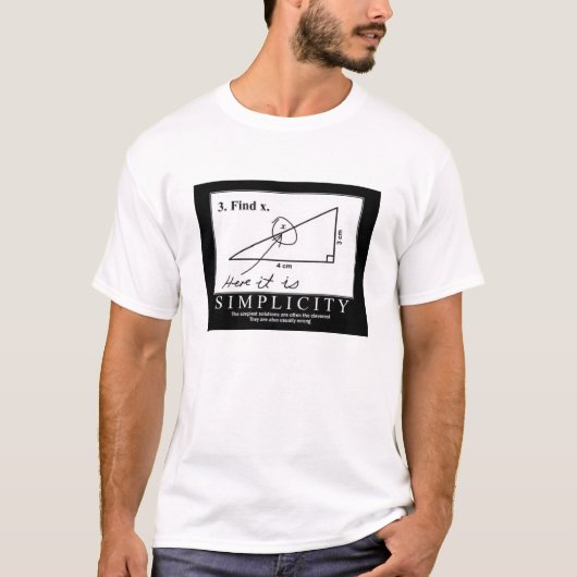 Eenvoudige oplossingen T-Shirt (Voorkant)