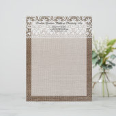 Eenvoudige overlapping en kant briefhoofd ontwerp (Staand voorkant)