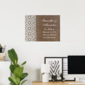 Eenvoudige overlapping en kant poster