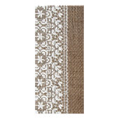 Eenvoudige overlapping en kant reclamekaart (Achterkant)