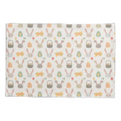 Eenvoudige paaseieren en bundels | Proefcase Kussensloop (Achterkant-Links)