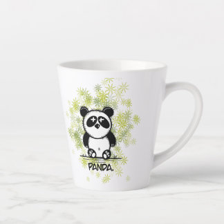 Eenvoudige Panda Latte Mok