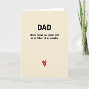 Eenvoudige Papa's Armoede Tokenkaart Kaart