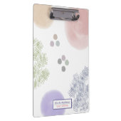 Eenvoudige pasta-Abstracte penseellijn bevestigen Klembord (Rechts)