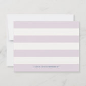 Eenvoudige pasteelkleuropening - Paars (Achterkant)