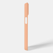 Eenvoudige Peach gepersonaliseerde naam Case-Mate iPhone Case (Achterkant / Rechts)