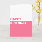 Eenvoudige persoonlijke Birthday Kaart (Gele Bloem)