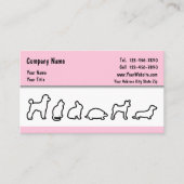 Eenvoudige PET-Visitekaartjes Visitekaartje (Voorkant)