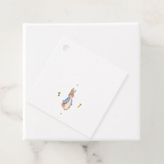 Eenvoudige Peter het Konijn Bedankjes Labels (In situ)