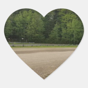 Eenvoudige plaatsen hart sticker