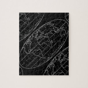 eenvoudige planishier / kaarten legpuzzel