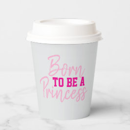 Eenvoudige Prinses Quote Paper Cup Papieren Bekers