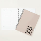 Eenvoudige professionele gepersonaliseerde planner (Display)