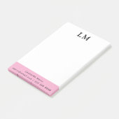 Eenvoudige professionele reiniging post-it® notes (Schuin)