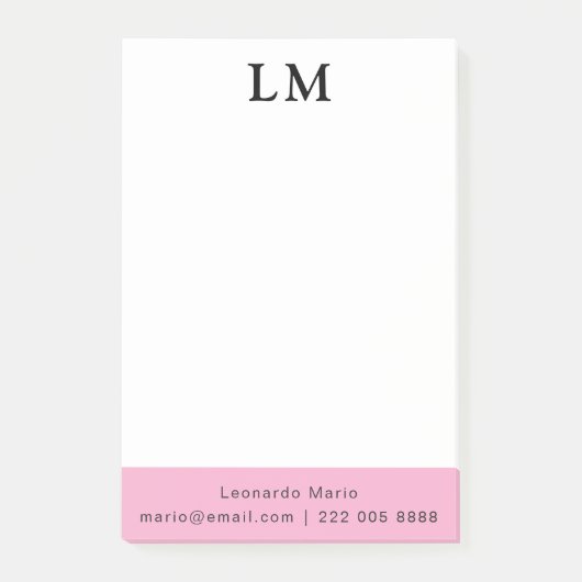 Eenvoudige professionele reiniging post-it® notes (Voorkant)