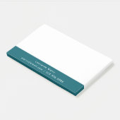 Eenvoudige professionele reiniging post-it® notes (Schuin)