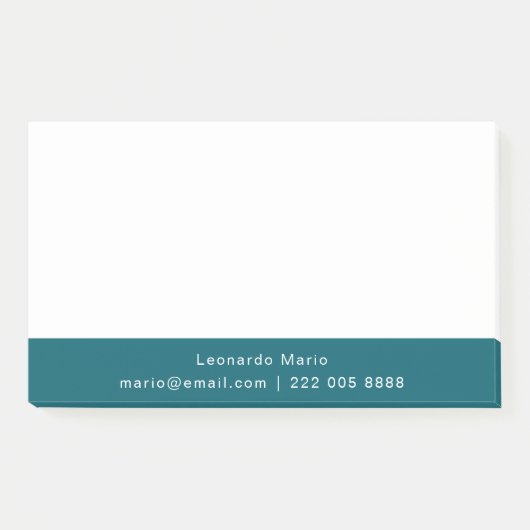 Eenvoudige professionele reiniging post-it® notes (Voorkant)