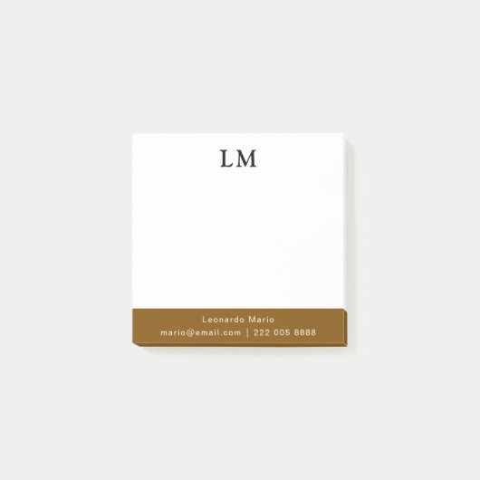 Eenvoudige professionele reiniging post-it® notes (Voorkant)