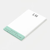 Eenvoudige professionele reiniging post-it® notes (Schuin)