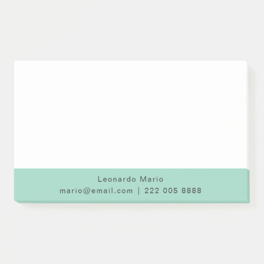 Eenvoudige professionele reiniging post-it® notes (Voorkant)