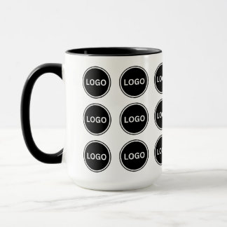 Eenvoudige Promotionele Business Logo Pattern Coff Mok