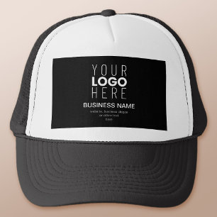 Eenvoudige promotionele sjabloon voor uw bedrijfsl trucker pet