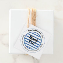 Eenvoudige QR Code Cake Kaart Label