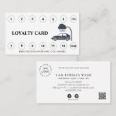 *~* Eenvoudige QR Dank u wel dat u de LOGO van de  Klantenkaartje (Voorkant / Achterkant)