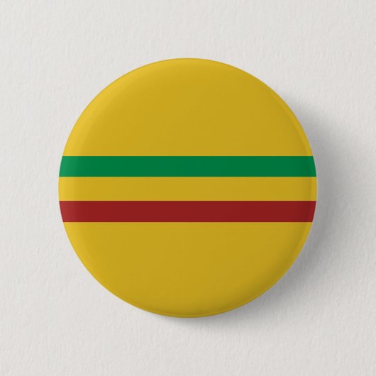 Eenvoudige Rasta Stripes Ronde Button 5,7 Cm (Voorkant)