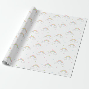 Eenvoudige regenboog cadeaupapier