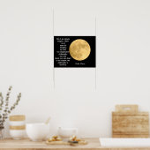Eenvoudige religie - Dalai Lama citaat - kunstdruk Poster (Keuken)
