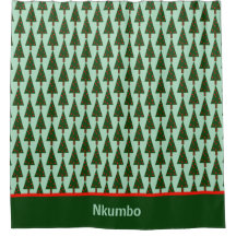 Eenvoudige Retro Kerstboom met Bodemgrens