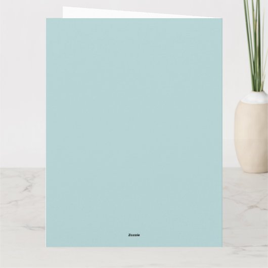 Eenvoudige Retro Roze Pastel 1e bruiloft Jubileum Kaart (Achterkant)