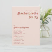 Eenvoudige retroflectraliebuizen | Blush Pink Bach Kaart (Staand voorkant)