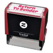 Eenvoudige "Return to Sender" rubberen stempel (Product)