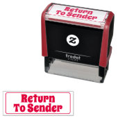 Eenvoudige "Return to Sender" rubberen stempel (In situ)