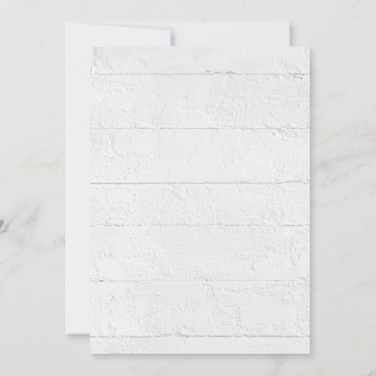 Eenvoudige robuuste herfstkrans uitnodiging (Achterkant)