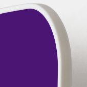 Eenvoudige rode paarse regenboog, aangepaste naam pickleball paddle (Links Detail)