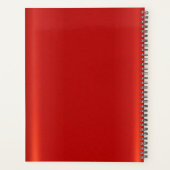 Eenvoudige rode planner (Achterkant)