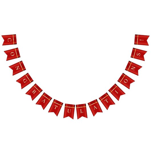 Eenvoudige rode vlag vlaggetjes (Alle)