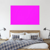Eenvoudige roze canvas afdruk (Insitu (Slaapkamer))