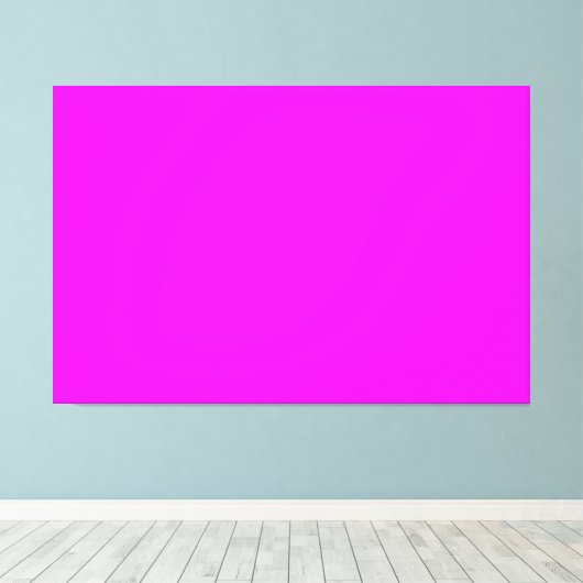 Eenvoudige roze canvas afdruk (Insitu (Houten vloer))