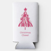 Eenvoudige roze kerstboom (Achterkant)