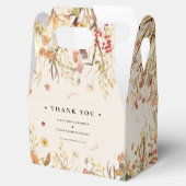 Eenvoudige rustieke Herfst Beige bruiloft gunst do Bedankdoosjes (Geopend)