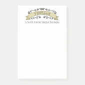  Eenvoudige Rustige Sign Elegant Custom Post-it® Notes (Voorkant)