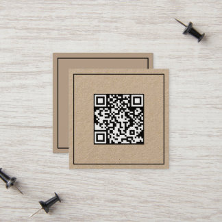 Eenvoudige Scancode QR Contactkaartje